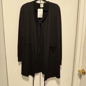CAbi ATC Offhand Cardigan Size M